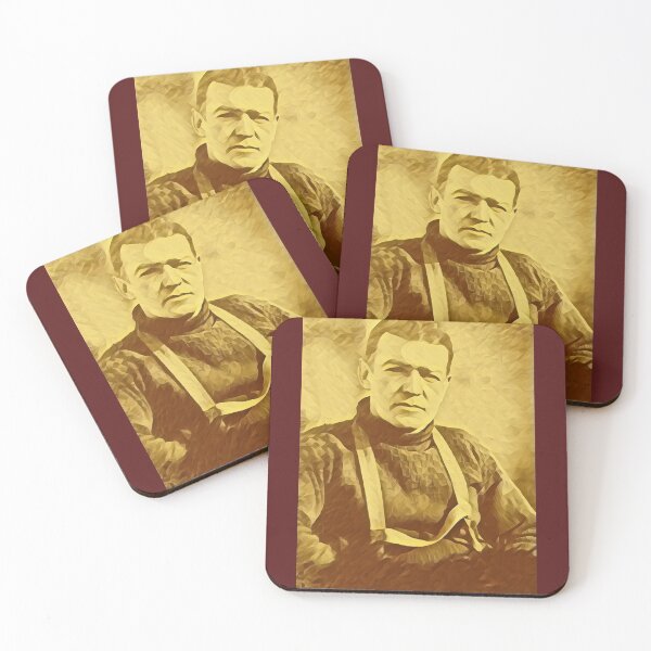Item preview, Ernest Shackleton in gold designed and sold by Pelikancrazy.