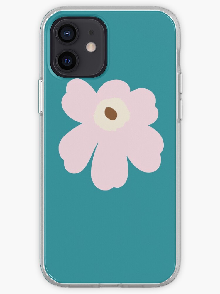 Marimekko Unikko Pink Floral Print Iphone Case Cover By Hallastore Redbubble