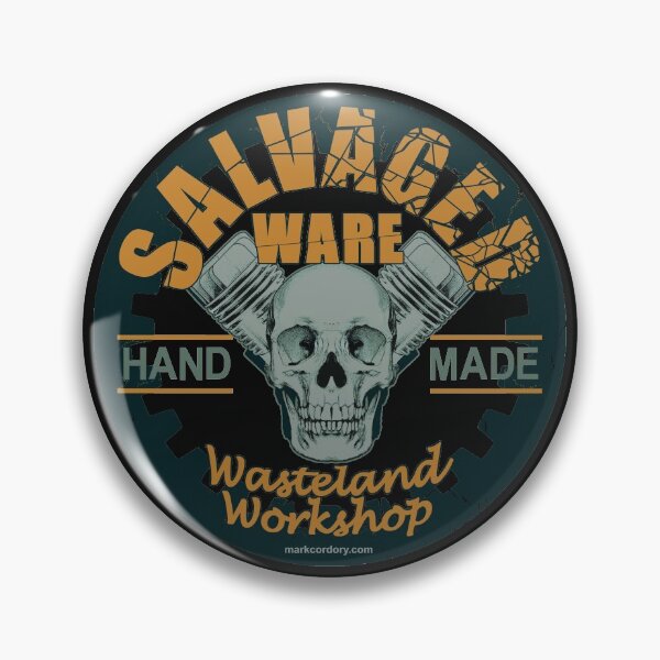 Item preview, SALVAGED Ware 'Wasteland Workshop' design designed and sold by SalvagedWare.