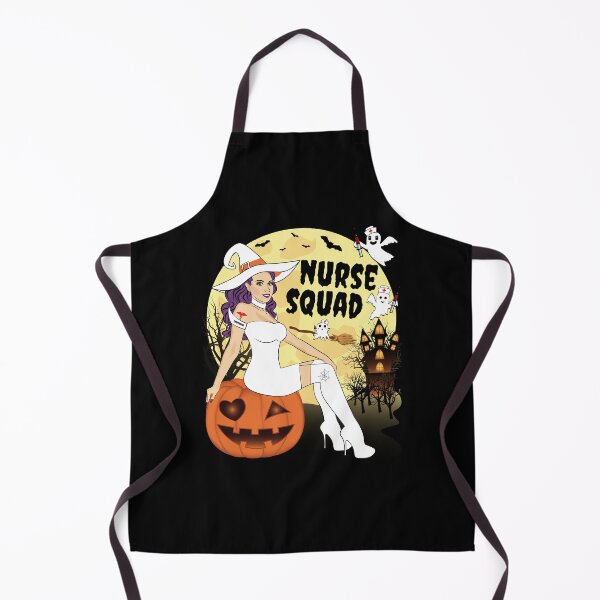 Item preview, Halloween Witch Nurse Squad Pumpkin designed and sold by ZNOVANNA.