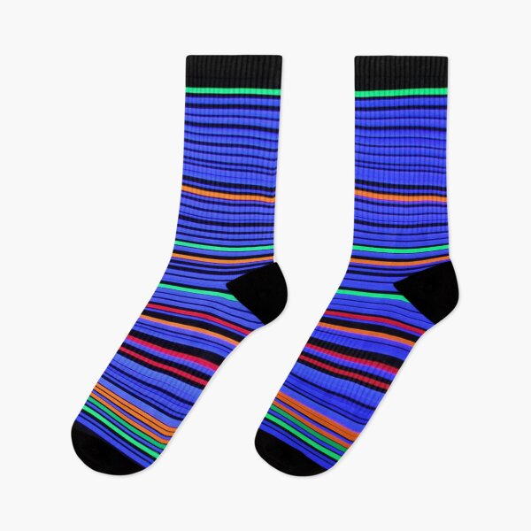 Item preview, Neon colorful lines and stripes in purple, green, orange, red and blue | neon stripes designed and sold by sopfanna.