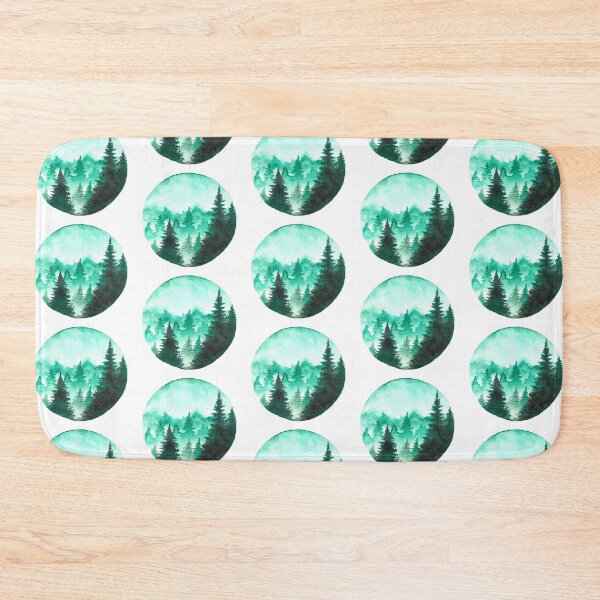 Item preview, Coniferous forest horizon designed and sold by Ankita Bhuyan.