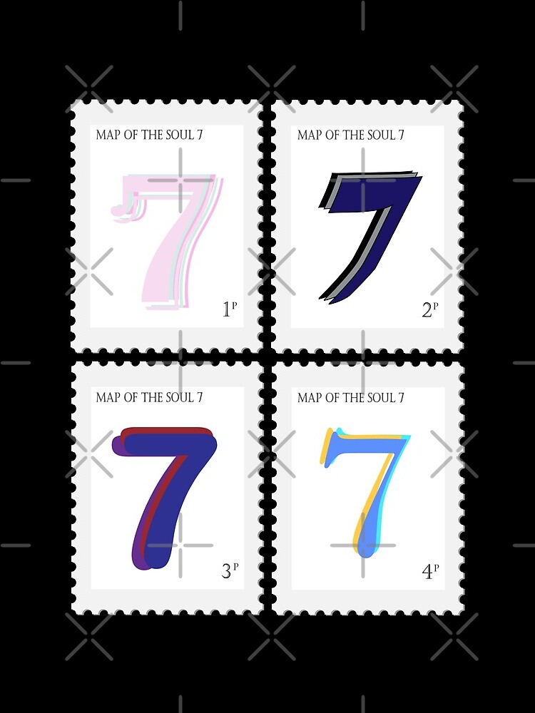 BTS Map of the Soul 7 Stamp by LondonKpopSt