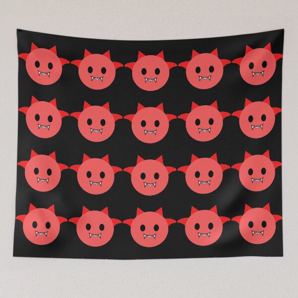 Item preview, Cute Devil Cat Emoji designed and sold by SunfullyYours.