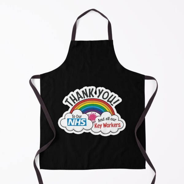 Item preview, Thank You NHS and all Key Workers Rainbow Coronavirus COVID-19 UK 2020 designed and sold by Sean Moon.