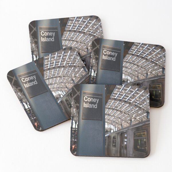 Item preview, NYC Coney Island Subway Station designed and sold by AlteredAtelier.
