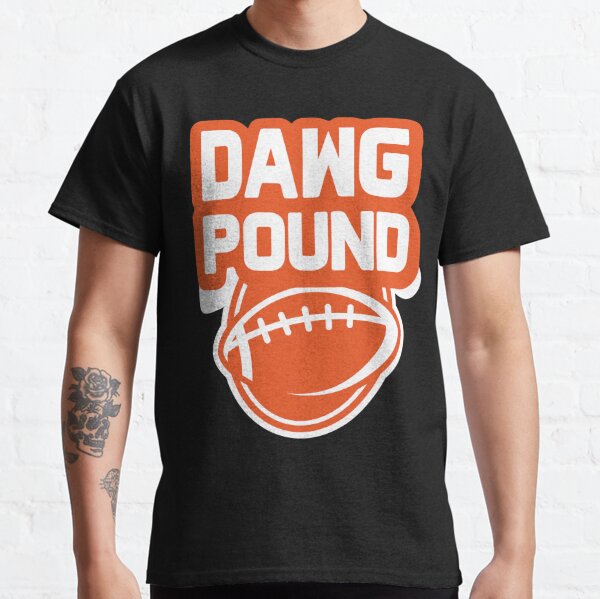 Cleveland Browns T Shirt Dawg Pound Vintage Shirts Cool Retro Alternative Logo Throwback Football Graphic Tee for Men Women