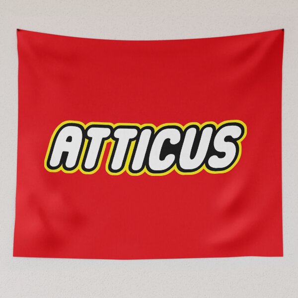 Item preview, Atticus Birthday Retro Bricks gift. For Trending Brick Lovers like Atticus designed and sold by Urosek.
