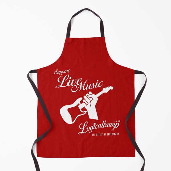 Item preview, Support live music (white) designed and sold by logicaltramp.