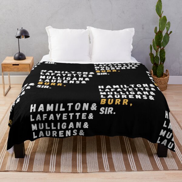Item preview, Funny Quote , Hamilton, Laurens, Lafayette, Mulligan, Burr, Sir designed and sold by chris-ellis-art.