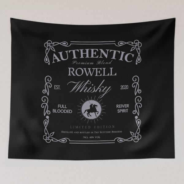 Artikelvorschau, ROWELL Whisky Label | Border Reivers entworfen und verkauft von yourscotborders.