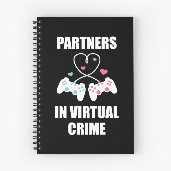 Item preview, Partners in virtual crime - Couple Gaming Design designed and sold by Giacob.