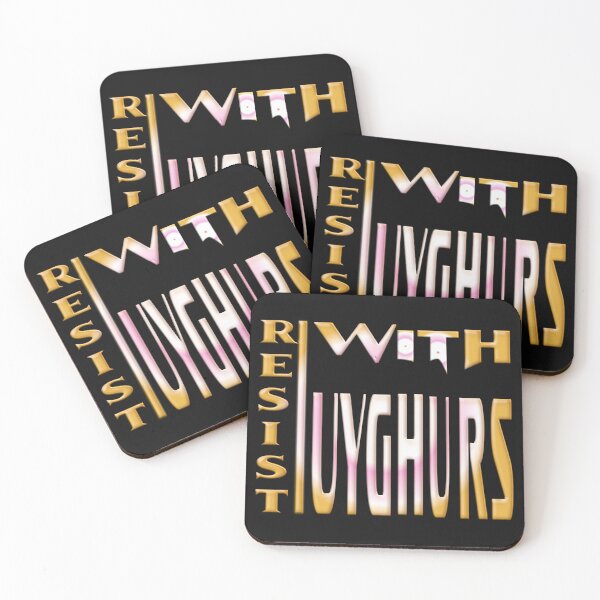Item preview,  RESIST WITH UYGHURS designed and sold by Ralek.