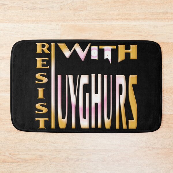 Item preview,  RESIST WITH UYGHURS designed and sold by Ralek.