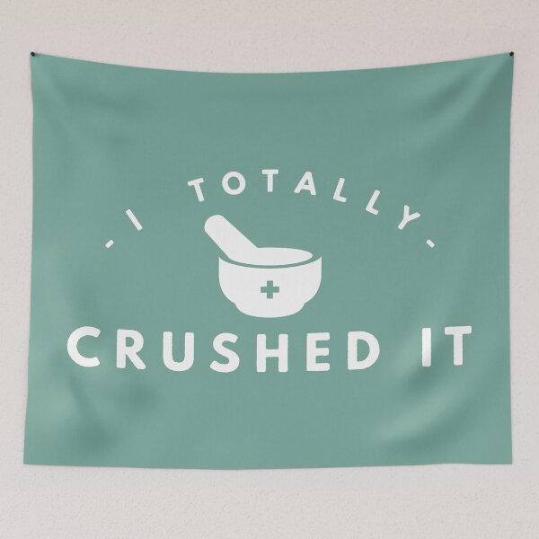 Item preview, I totally crushed it, pharmacy green designed and sold by Eenig.