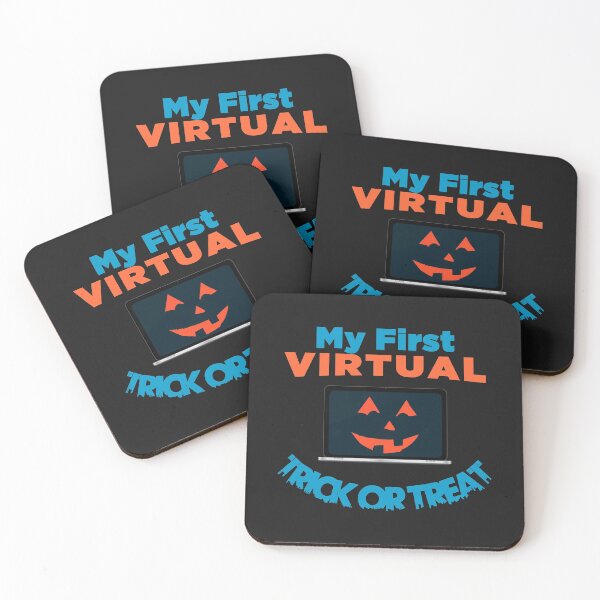 Item preview, My First Virtual Trick Or Treat - Cute Pumpkin Eyes, Nose And Mouth In A Laptop designed and sold by leo121687.
