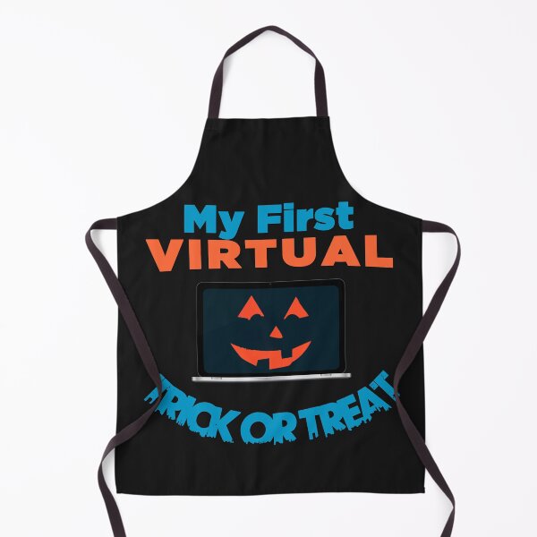 Item preview, My First Virtual Trick Or Treat - Cute Pumpkin Eyes, Nose And Mouth In A Laptop designed and sold by leo121687.