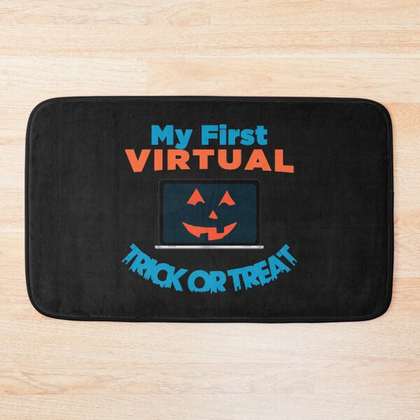 Item preview, My First Virtual Trick Or Treat - Cute Pumpkin Eyes, Nose And Mouth In A Laptop designed and sold by leo121687.