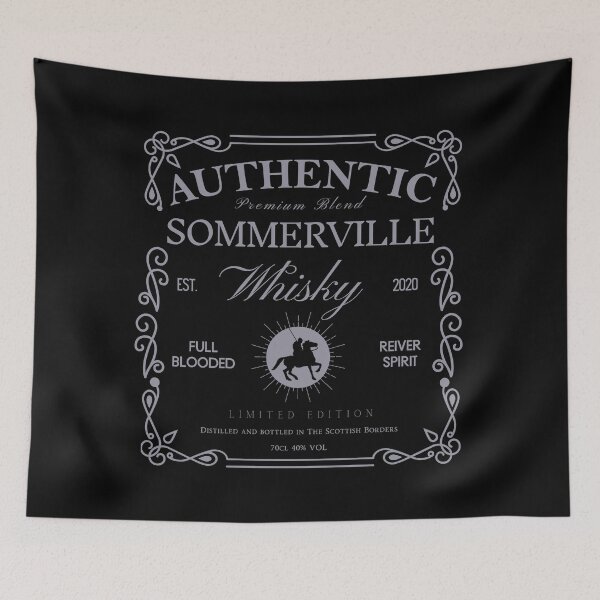 Artikelvorschau, SOMMERVILLE Whisky Label | Border Reivers entworfen und verkauft von yourscotborders.