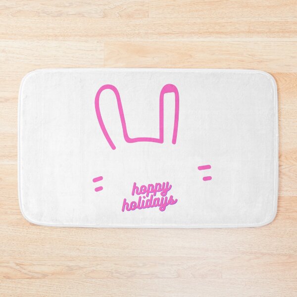 Item preview, Christmas Rabbit Hoppy Holidays Rabbit Lovers Gift Bunnies Owners designed and sold by Nathalie Aynié.