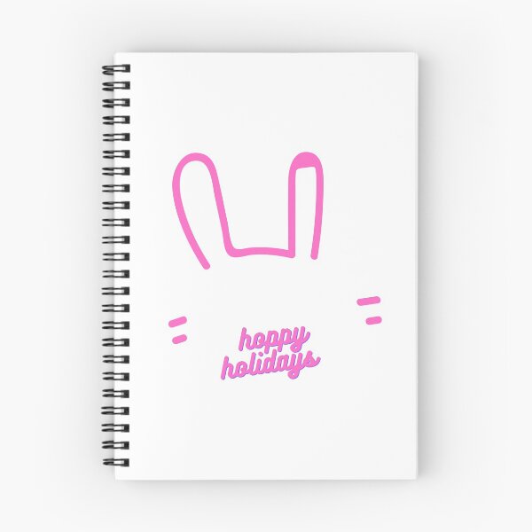 Item preview, Christmas Rabbit Hoppy Holidays Rabbit Lovers Gift Bunnies Owners designed and sold by Nathalie Aynié.