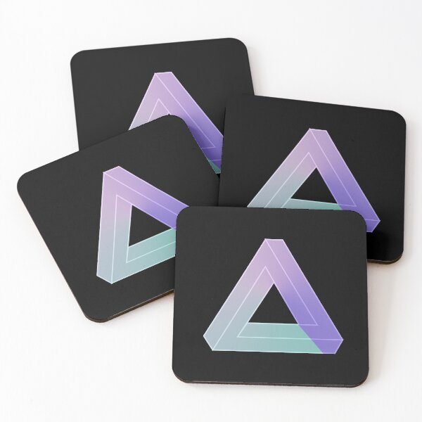 Item preview, Unicorn delta sticker magnet Greek letter Triangle designed and sold by aloresarts.