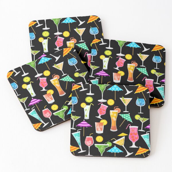 Item preview, Cocktail Happy Hour Party Time Pattern designed and sold by JulieInspired.