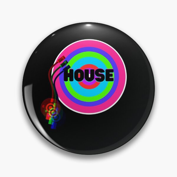 Item preview, House Music Colorful Rainbow Vinyl Record designed and sold by sherwinc.