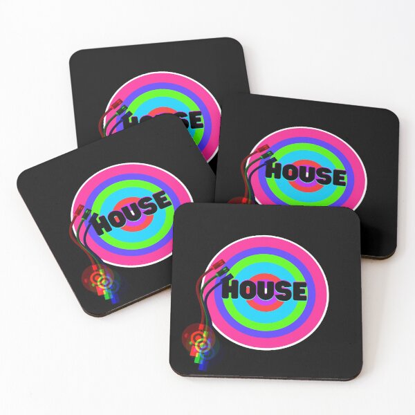 Item preview, Disco de vinilo de arco iris colorido de música de la casa designed and sold by sherwinc.