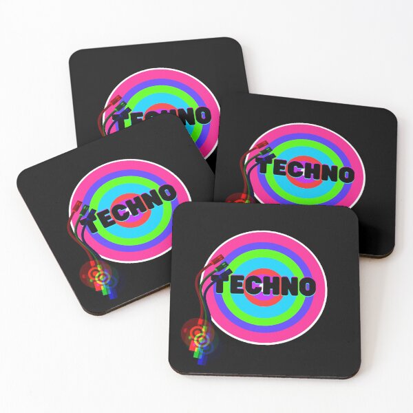 Item preview, Disco de vinilo colorido arcoíris de música tecno designed and sold by sherwinc.