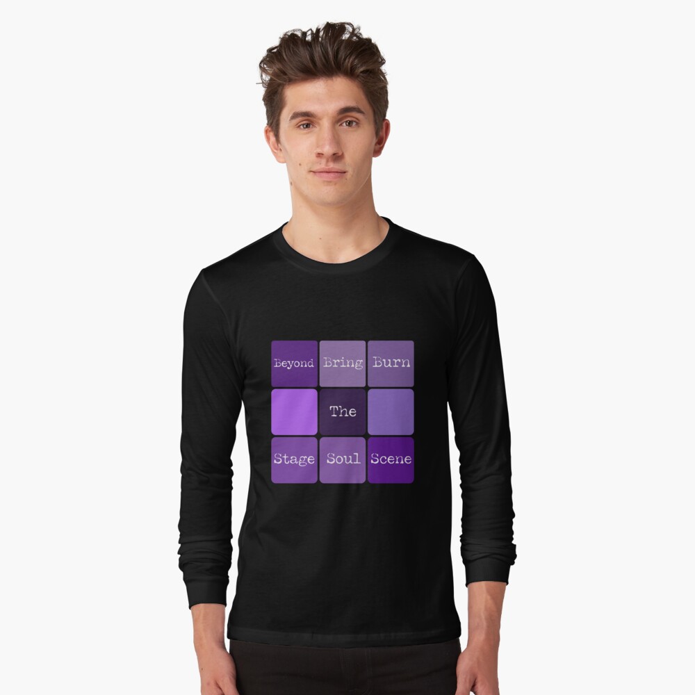 BTS Cube #btsconnect Long Sleeve T-Shirt