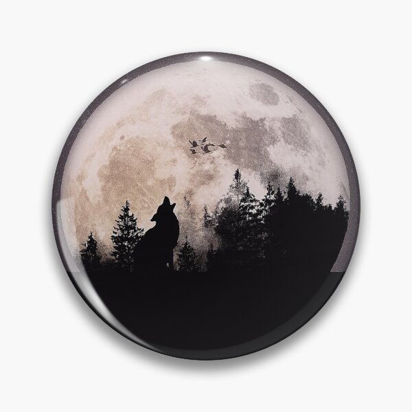 Item preview, wolves full moon designed and sold by sertii.