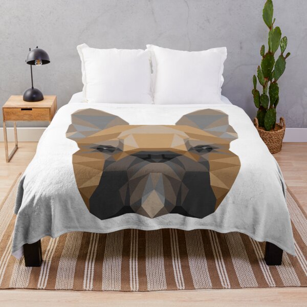 Item preview, Geometric French Bulldog designed and sold by BehinTheIdea.