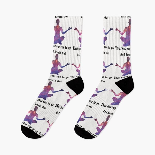 Item preview, And Breath Out designed and sold by PillowPuns.