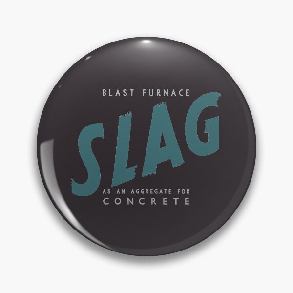 Item preview, BLAST FURNACE SLAG (AS AN AGGREGATE FOR CONCRETE) - ADVERT designed and sold by ThrowbackAds.