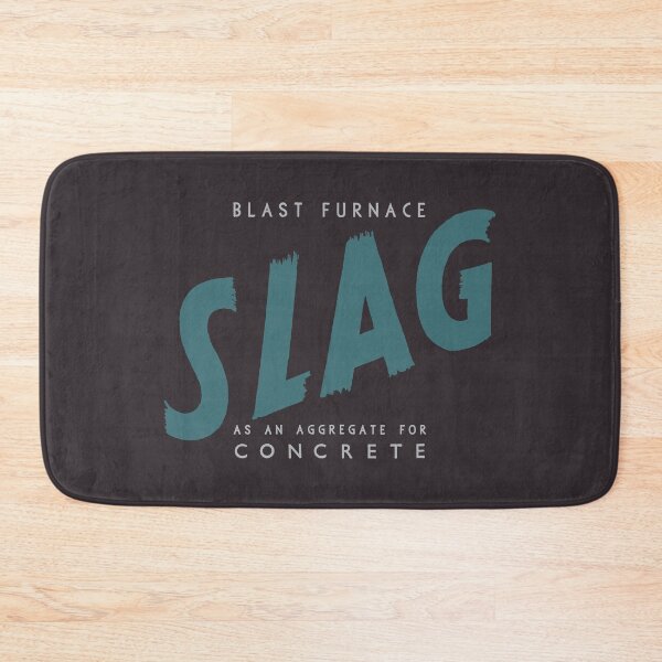 Item preview, BLAST FURNACE SLAG (AS AN AGGREGATE FOR CONCRETE) - ADVERT designed and sold by ThrowbackAds.