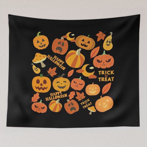 Item preview, halloween pumping pattern designed and sold by DK-PODsolutions.