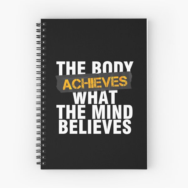 Item preview, The Body Achieves, What The Mind Believes designed and sold by Urosek.