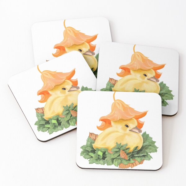 Item preview, Duck Duckling Flower Hat designed and sold by AK-Hevonen.