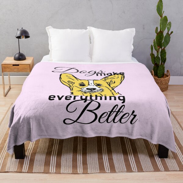 Item preview, Dogs make everything better designed and sold by NinaBetterNot.