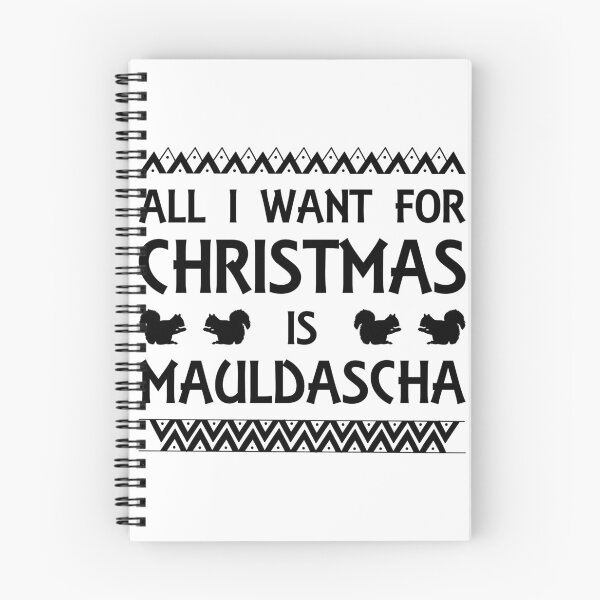 Item preview, All I Want For Christmas Is Mauldascha - Black designed and sold by saechla.