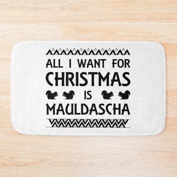 Item preview, All I Want For Christmas Is Mauldascha - Black designed and sold by saechla.