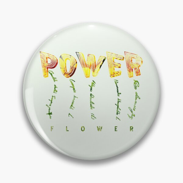 Item preview, Flower Power! Right on! designed and sold by TheArtOfWords.