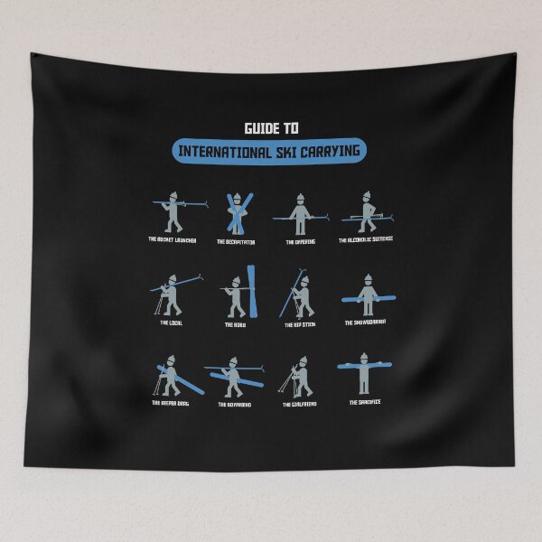 Item preview, Funny Skiing Winter Holyday and Apres Ski Gift For Skier   designed and sold by Rzelemenz.