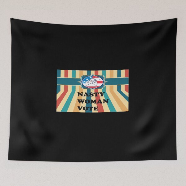 Item preview, Nasty woman retro nasty women vote feminist election designed and sold by fajali master.