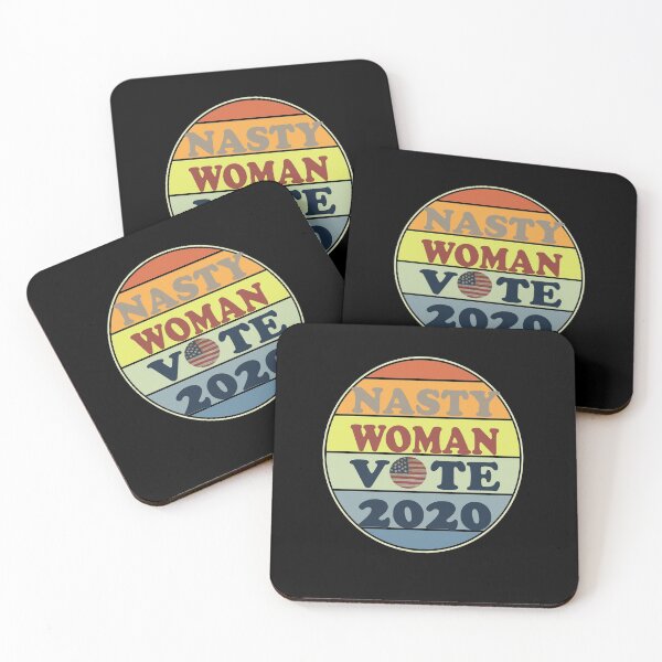 Item preview, Nasty woman retro nasty women vote feminist election designed and sold by fajali master.