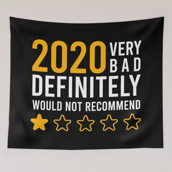 Item preview, 2020 One Star Rating - Very Bad Year - Would Not Recommend  designed and sold by Smart-Bee.