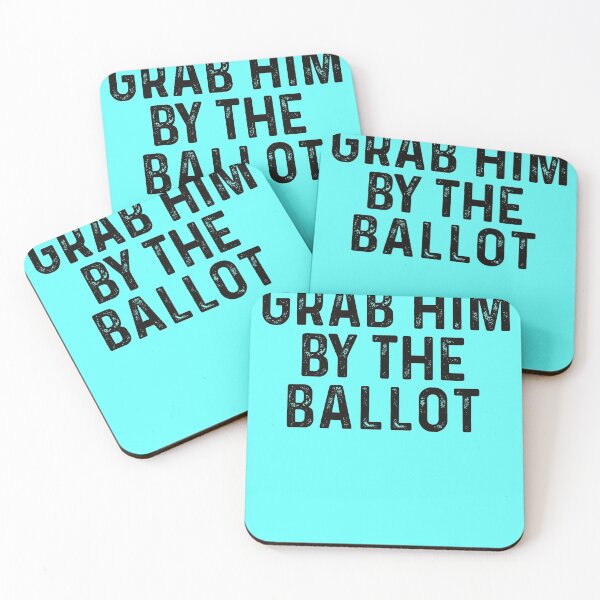 Item preview, Copy of Grab Him By The Ballot Funny Election Gfit designed and sold by Sarah38.