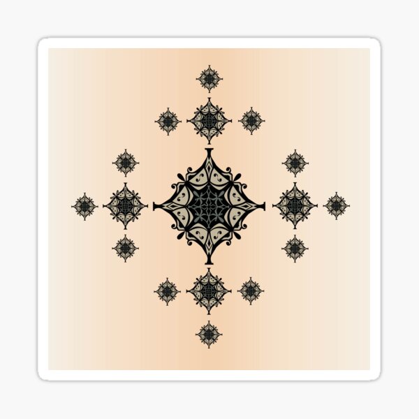 Item preview, abstract geometrical cute illustration pattern designed and sold by ErhanArt.