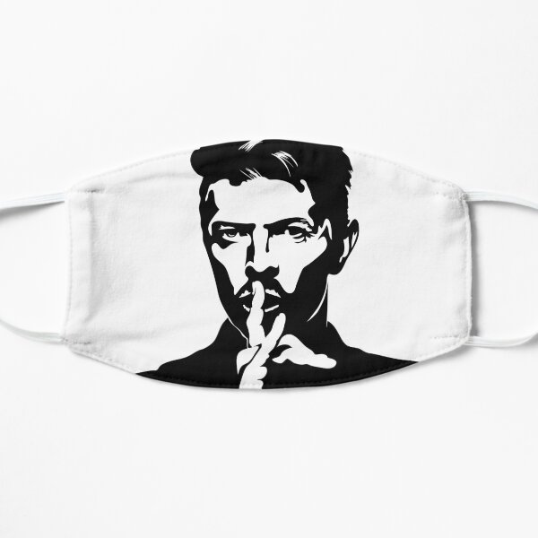 David Bowie - Silhouette Flat Mask